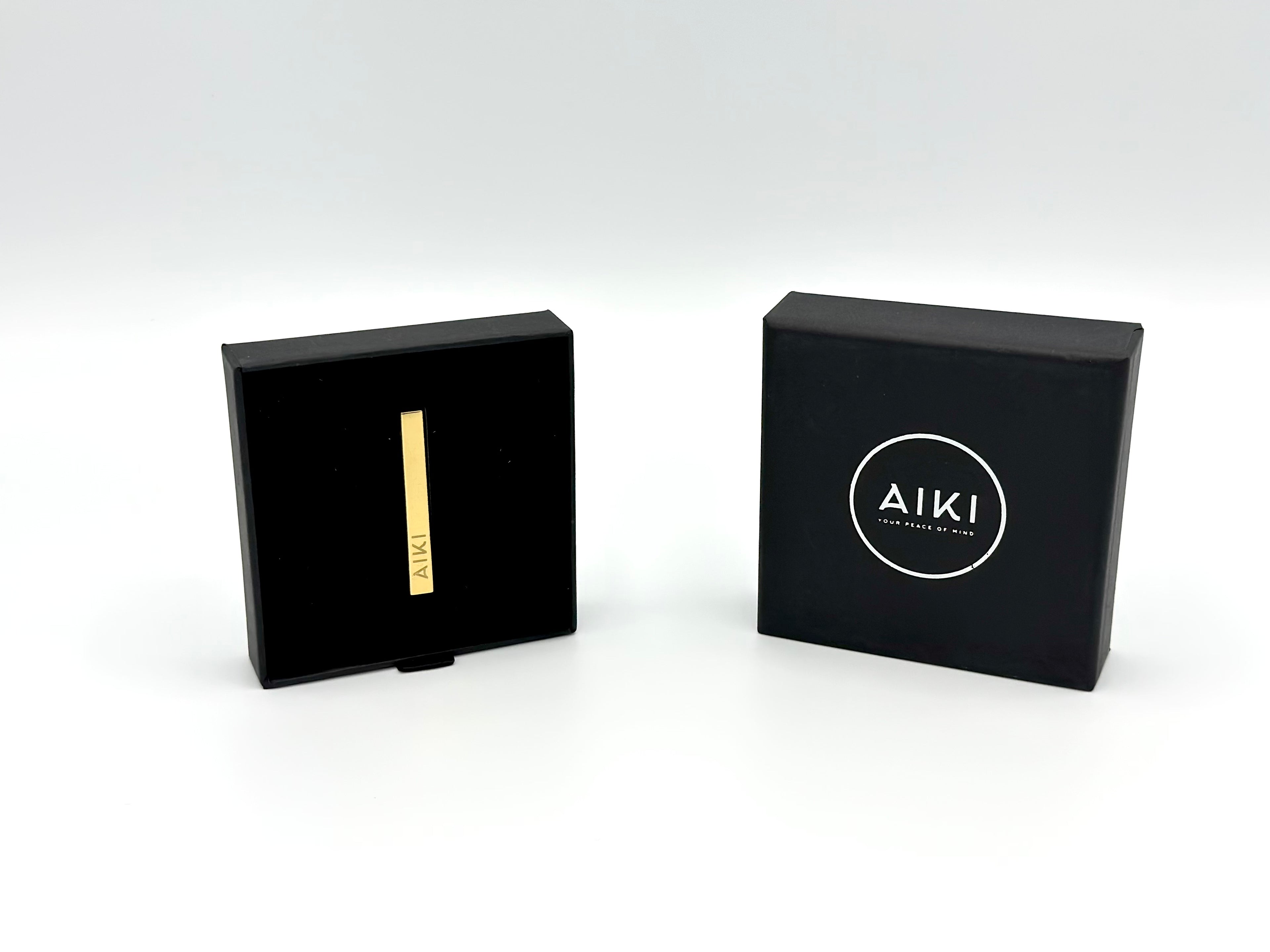 AIKI Solid Square – 14k Gold