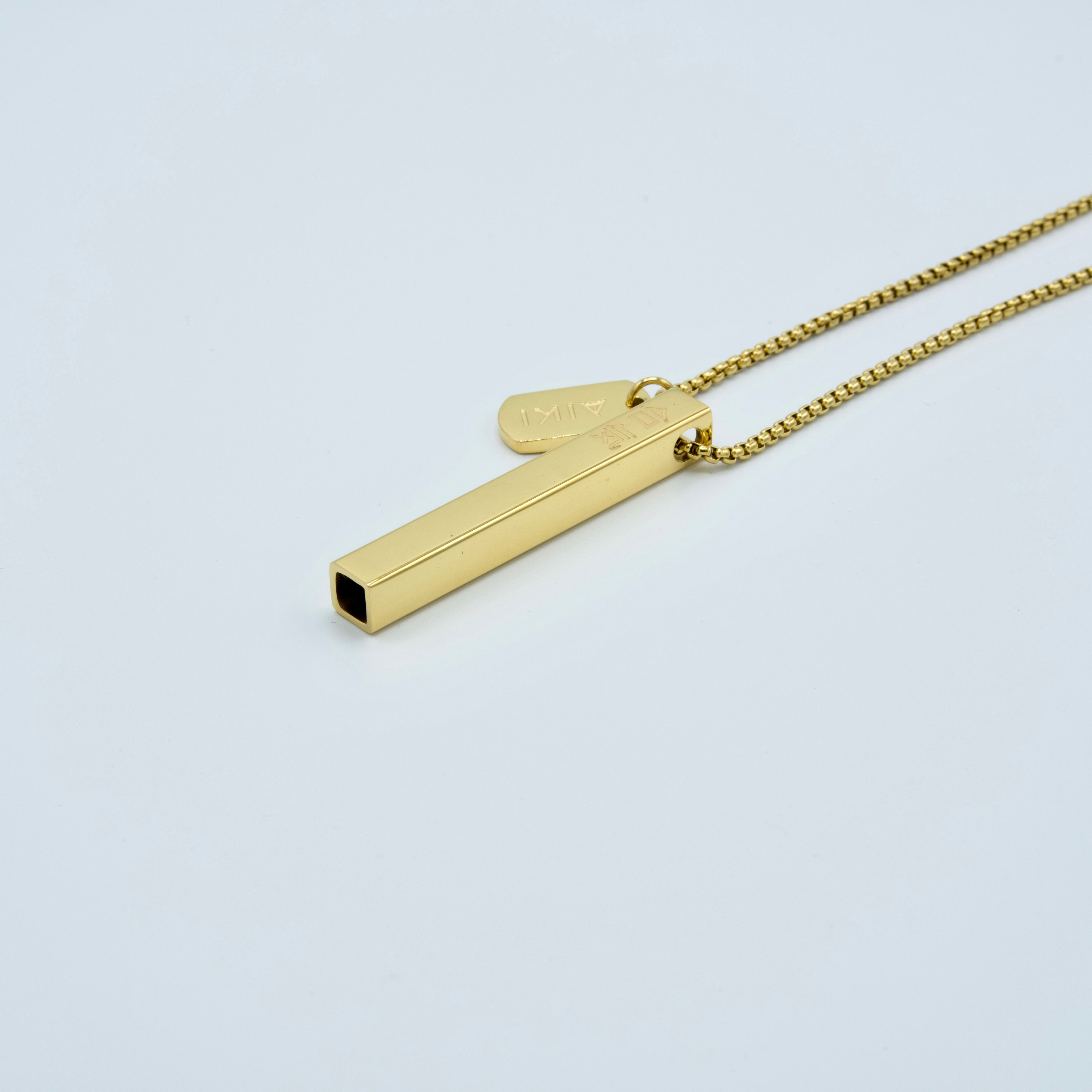 AIKI Solid Square – 14k Gold