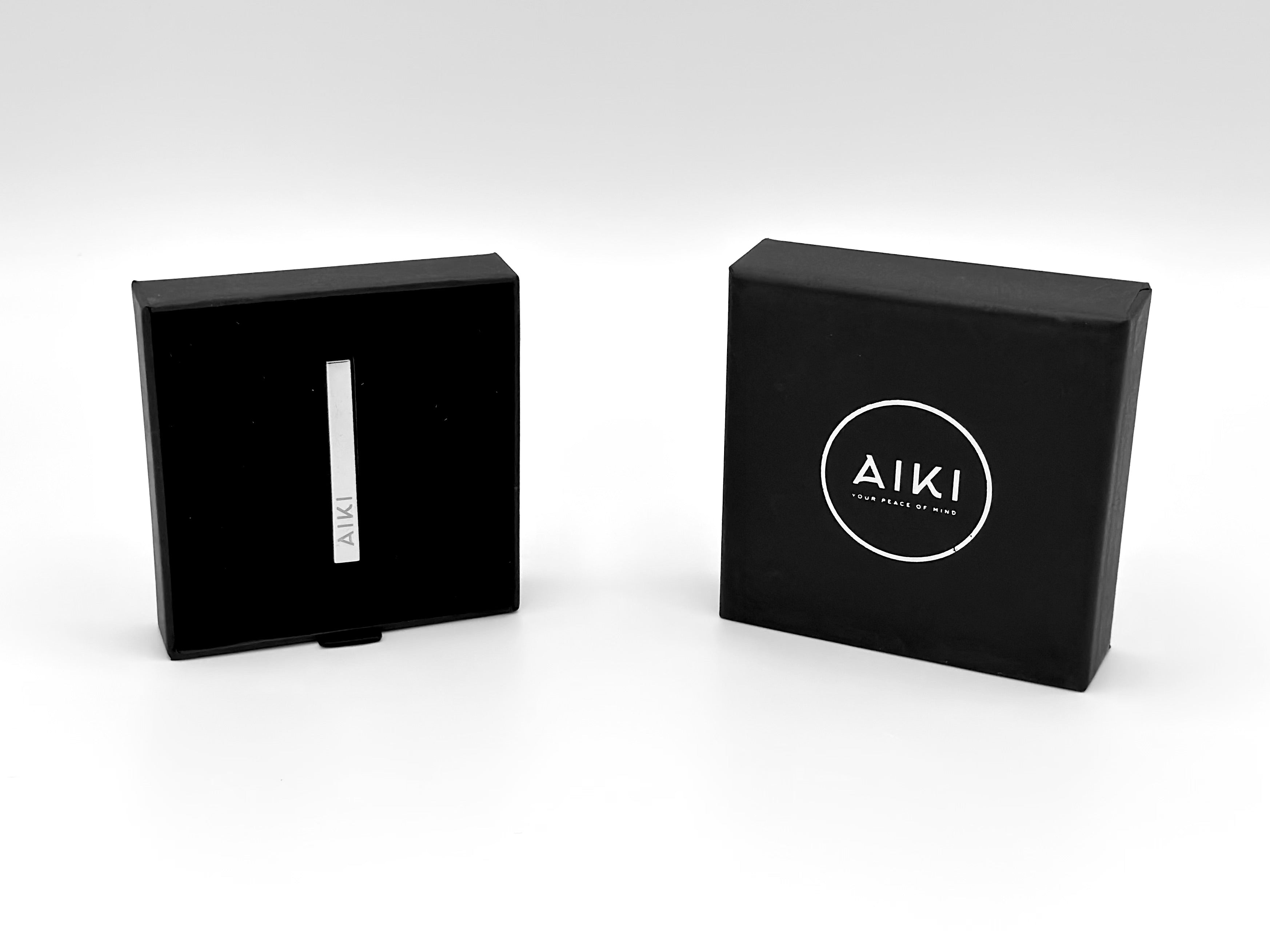 AIKI Sold Square - Sterling Silver