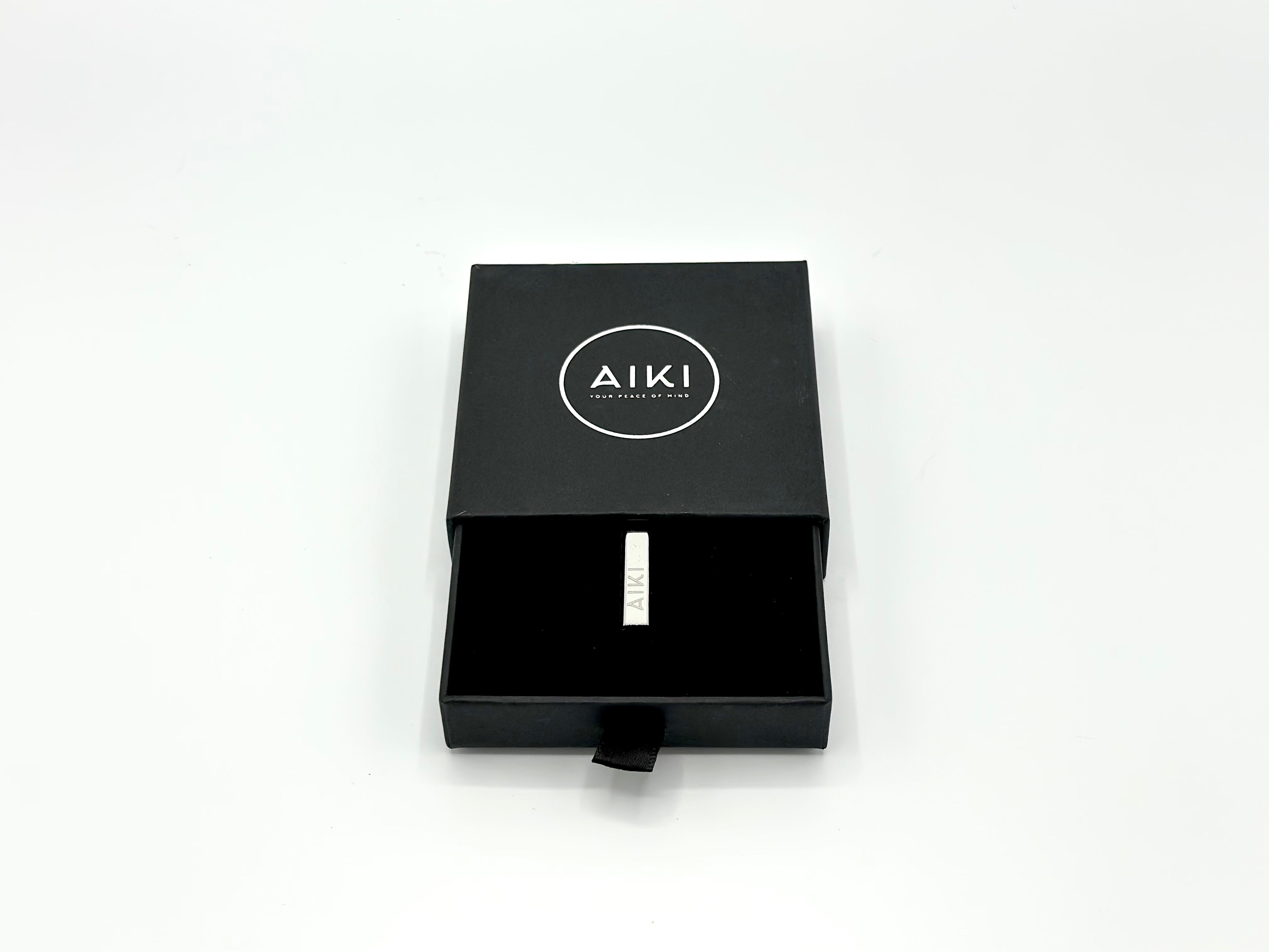AIKI Solid Square - Sterling Silver
