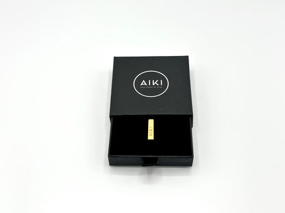 AIKI Solid Square – 14k Gold